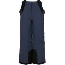 Zigzag Winter Ski Trousers Provo Ski Pants W-PRO 10,000 (waterproof, breathable, snow gaiter) navy blue/black children