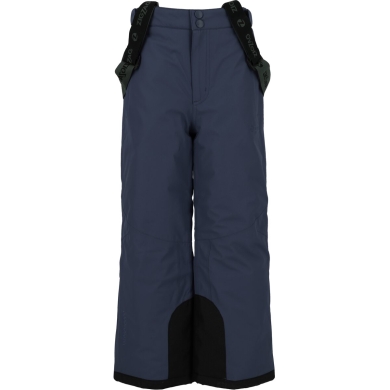 Zigzag Winter Ski Trousers Provo Ski Pants W-PRO 10,000 (waterproof, breathable, snow gaiter) navy blue/black children