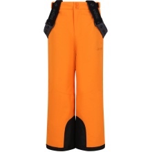 Zigzag Winter Ski Trousers Provo Ski Pants W-PRO 10,000 (waterproof, breathable, snow gaiter) orange children