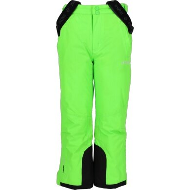 Zigzag Winter Ski Pants Provo Ski Pants W-PRO 10,000 (waterproof, breathable, snow guard) gecko green children