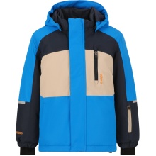 Zigzag Winter Ski Jacket Scout W-PRO 10,000 (waterproof, windproof) blue/beige/black children