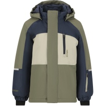 Zigzag Winter Ski Jacket Scout W-PRO 10,000 (waterproof, windproof) khaki/blue/beige children