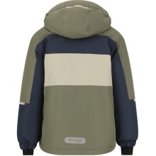 Zigzag Winter Ski Jacket Scout W-PRO 10,000 (waterproof, windproof) khaki/blue/beige children