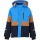 Zigzag Winter Ski Jacket Taylora W-PRO 15,000 (4-way stretch, waterproof, windproof) blue/brown Children