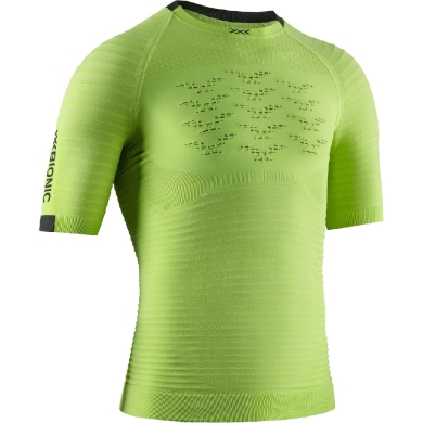 X-Bionic Running Shirt Running Effektor 4D (tight-fitting) short-sleeved lime green Men