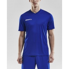 Craft Sport T-shirt (Jersey) Squad Solid - loose fit, quick-drying - cobalt blue Men