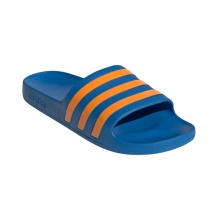 adidas swimming shoes Adilette Aqua 3-stripes royal blue/orange men's - 1 pair