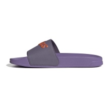 adidas Slides Adilette Shower - adidas Logo - Purple Women