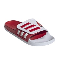 adidas swimming shoes Adilette TND Arsenal London (Velcro fastener, Cloudfoam midsole) white/red - 1 pair