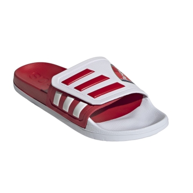 adidas Slide Adilette TND (Velcro, Cloudfoam Midsole) white/red - 1 pair