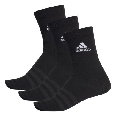 adidas Sport Socks Crew Light black - 3 pairs