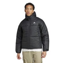 adidas Winter Down Jacket BSC 3-Stripes Hooded Puffer Black Men's