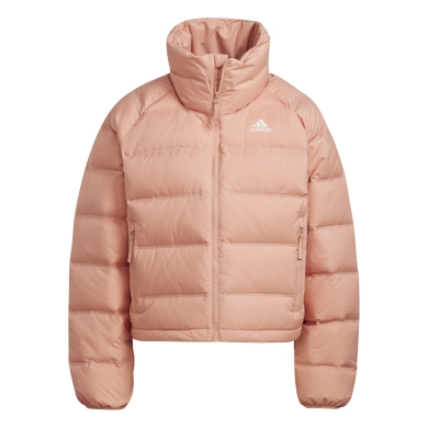 adidas Winter Down Jacket Helionic Relaxed Fit Down (water-repellent) pink/orange Women