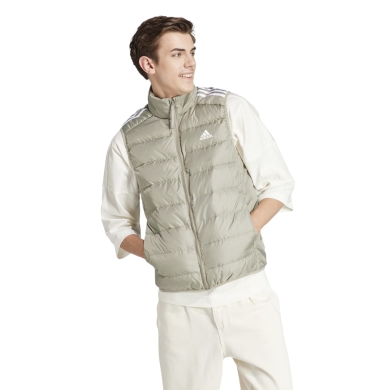 adidas Down Gilet Essentials 3-Stripes Light Green Men's