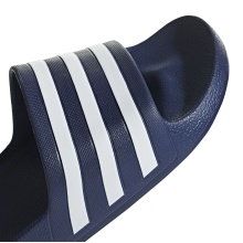 adidas Bath Shoes Adilette Aqua 3-Stripes Dark Blue Men - 1 Pair