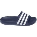 adidas Bath Shoes Adilette Aqua 3-Stripes Dark Blue Men - 1 Pair