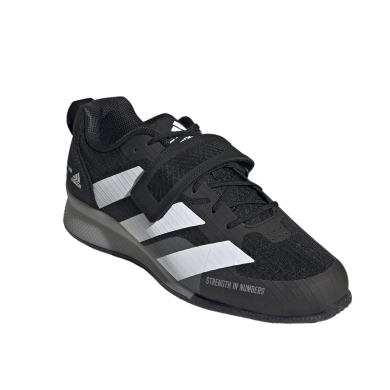 adidas Fitness Shoes Adipower III (Weightlifting Shoe) Black/White/Grey Men's