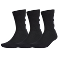 adidas Sport Socks Crew Half Cushioned 3-Stripes black 3-pack