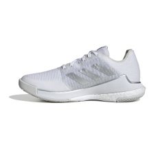 adidas Indoor Court Shoes CrazyFlight white/silver Ladies