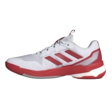 adidas Indoor Court Shoes CrazyFlight 5 white/red Men's