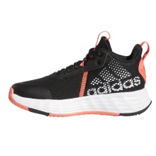 adidas Indoor Court Shoes Ownthegame 2.0 black/orange kids