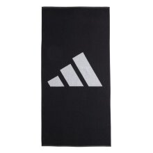 adidas Towel (100% Cotton) black/white 140x70cm