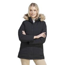 adidas Winter Coat Hooded Fur Parka (water-repellent) black Women