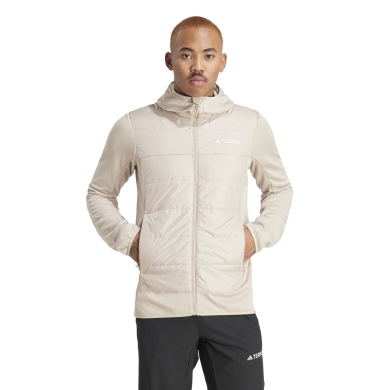 adidas Terrex Multi Hybrid Insulated Hybrid Jacket (breathable) beige Men's