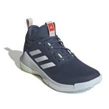 adidas Indoor Court Shoes CrazyFlight Mid Dark Blue/White Ladies