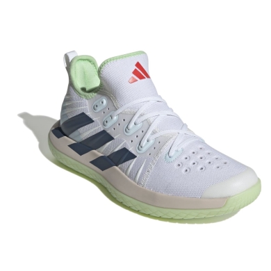 adidas Indoor Shoes Stabil Next Gen white/green Men