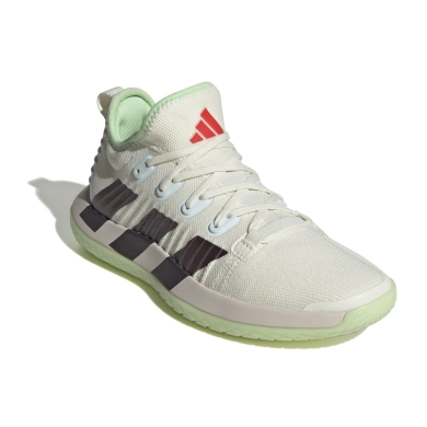 adidas Indoor Shoes Stabil Next Gen Primeblue Cream White/Green Women