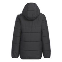 adidas Winter Insulation Jacket 3-Stripes Padded (PFC-Free, Water-Repellent) Black Kids