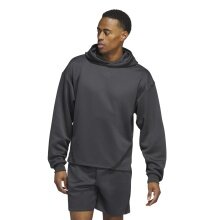 adidas Leisure Hoodie Select (Recycled Polyester) carbon grey/black Men