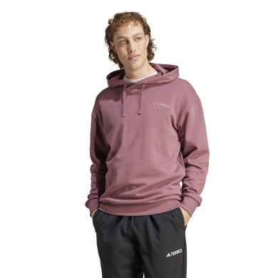 adidas Hooded Sweatshirt Organiser Logo Hoodie burgundy Men's