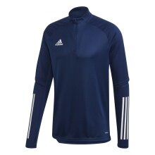 adidas Long Sleeve Shirt Condivo 20 Top (recycled Polyester, 1/4 Zip) navy blue Men's