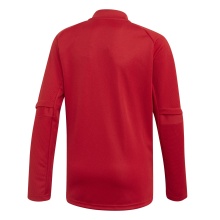 adidas Long Sleeve Shirt Condivo 20 Top (recycled Polyester, 1/4 Zip) red Boys