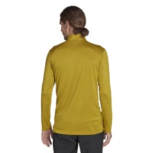 adidas Long Sleeve Terrex Multi Half-Zip (moisture-absorbing, recycled polyester) yellow Men