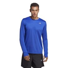 adidas Running Long Sleeve Own The Run (moisture-wicking, reflective) blue Men