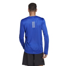 adidas Running Long Sleeve Own The Run (moisture-wicking, reflective) blue Men