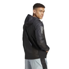 adidas Running Training Jacket Own The Run (Wind.Rdy Technology, slim fit) black Men