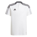 adidas Sport Polo Team Tiro 21 white Boys