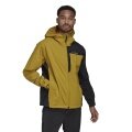 adidas Rain Jacket Terrex Multi Rain.Rdy 2.5-Layer (lightweight, waterproof, 2.5 layers) yellow/black Men