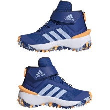 adidas Trail Running Shoes Fortatrail EL (Leisure, All Terrain, Velcro) Royal Blue Kids