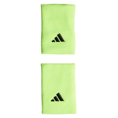 adidas Sweatband Wrist Jumbo #24 lime green - 2 pieces