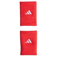 adidas Sweatband Wrist Jumbo #25 red - 2 pieces