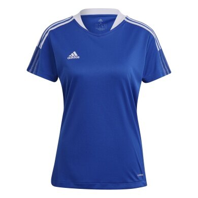 adidas Sports Shirt Tiro 21 Jersey (Mesh Inserts) royal blue Ladies