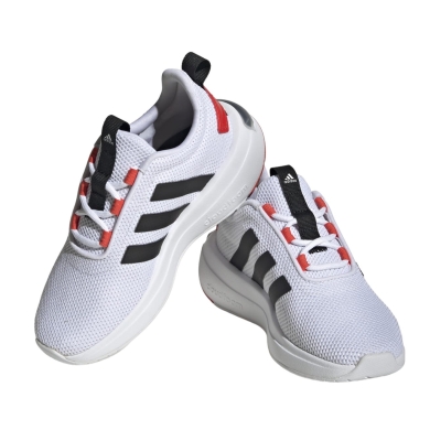 adidas Sneaker Running Shoes Racer TR23 (Cushioning) white/black/red Kids