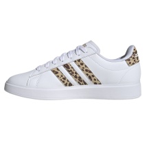 adidas Grand Court 2.0 Trainers White/Brown Ladies