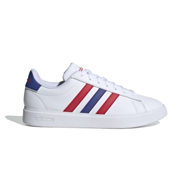 adidas Grand Court 2.0 trainers white/red/blue men's