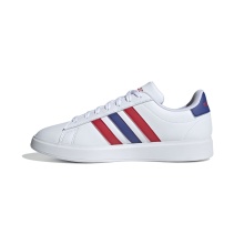 adidas Grand Court 2.0 trainers white/red/blue men's